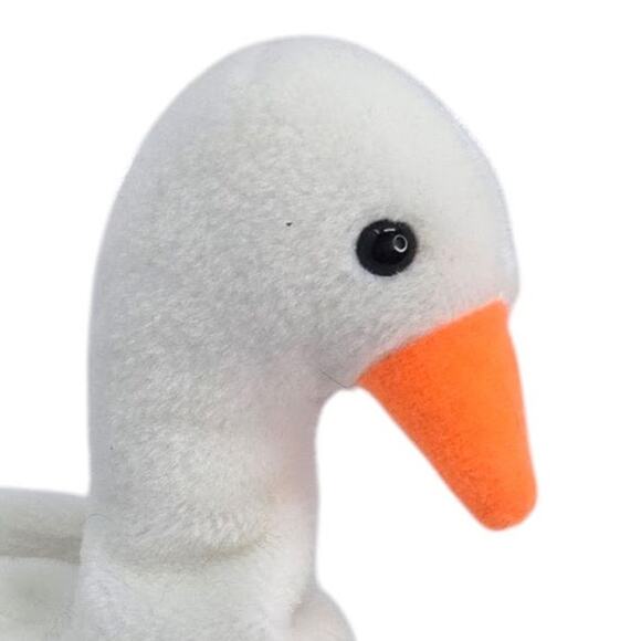 Ty Vintage Gracie Swan Beanie Baby Babies Retired PVC Stuffed Animal Plush 7" - Picture 2 of 7